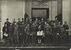 history06 > Submitted by: 
Jim Hennessey Co.E-345th
87th Infantry Division

James and fellow wounded GI's.   
On tour as guests of the Mayor of Paris - September 1945.
Jim is bottom row, third from left.

Mr. Hennessey has a wonderful info packed web site.
 Above photo one of many on this site.
-  check it out! 

http://www.6thcorpscombatengineers.com/JamesHennessey.htm

------------------------------------


Come on - You know you are proud of your Military picture. 

Get it out - scan it, and email it.
Or mail copy for me to place here. 

Show it off to the world wide web! 

As with all galleries of history06 - 
we welcome comments/thoughts/memories.
Just click on the "comment" in 
lower left of page.

Here's to the Golden Acorn Soldiers -
Forever STALWART AND STRONG!

To see all photos submitted from many about the 87th Infantry Division, or to submit yours, go to:
http://history06.smugmug.com

and 

For info on 87th Infantry Division Association:
http://www.87thinfantrydivision.com