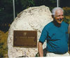 history06 > Mitch Kaidy, D-345 at the plaque on the boulder at 
"Bloody Crossroads" 
Pirompré, Belgium.

Plaque dedication June 1996.

As Monuments Committee chairman,
Mitchell Kaidy; D-345, suggested the plaques,
wrote all the texts for them,
(some translated into French by Gilbert Stevenot of Rochefort),
wrote nearly all the speeches, including those in French,
(they were translated from English)
and presided at the ceremonies in four villages. 

Mr. Kaidy had the plaques made in Cincinnati and shipped as antiques 
(to avoid duty) to Gilbert Stevenot.

http://www.87thinfantrydivision.com