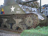 SHERMAN TANK - McAULIFFE SQUARE -  BASTOGNE, BELGIUM : Removed for restorations on November 6, 2006. The Sherman Tank will stay in the Rocourt Arsenal until next April or May and will be cleaned, repainted and refitted. 
All the inhabitants of Bastogne are already waiting for its come back.

Pictures by Guy Peremans, of COBRA and CRIBA, showing the main phases of picking up of the Sherman Tank.

Mr. John McAuliffe; M-347 - contributed most of the pictures in this gallery as well as all the others on this site.
He is most interested in anyone's comments, memories, or general thoughts.
Just click "comment" at bottom left of this gallery page.

Also 
For info on 87th Infantry Division Association:
http://www.87thinfantrydivision.com