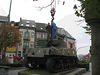 history06 > SHERMAN TANK - McAULIFFE SQUARE - BASTOGNE, BELGIUM
November 6, 2006

Here are some pictures taken by Guy Peremans, of COBRA and CRIBA, showing the main phases of the picking up of the Sherman Tank from the McAuliffe Square in Bastogne, Belgium, for restoration on
Tuesday, November 6, 2006.

The tank will stay in the Rocourt Arsenal until next April or May and will be cleaned, repainted and refitted. 
All the inhabitants of Bastogne are already waiting for its come back.

Submitted by:
Roger Marquet
Honorary Lifetime Member of the 11th Armd Division Association.

Centre Etude Battaile Ardennes
( C.E.B.A. )
The Center for the Study of the Battle of the Ardennes is the study group in Luxembourg.

A similar group exists in Belgium.....
Centre pour Research et Information de Battaile Ardennes.. ( C.R.I.B.A )
The Center for Research and Information of the Battle of the Ardennes.

Voici, photographiées par Guy Péremans, vice président COBRA et membre du CRIBA, les phases principales de l'enlêvement du char de la Place McAuliffe à Bastogne, le lundi 6 novembre 2006. Le char a été emmené à l'Arsenal de Rocourt (près de Liège) où il sera lavé, décapé, poncé, sablé et repeint. Il sera aussi remis en état (roues, chenilles, tourelle, mitrailleuse,...). Son retour est prévu pour avril ou mai 2007. Les Bastognards l'attendent déjà avec impatience.

For info on 87th Infantry Division Association:
http://www.87thinfantrydivision.com