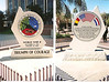 TUSCON, ARIZONA - Presidio Park - BATTLE OF THE BULGE MONUMENT : 6ft.high/5 feet wide - weighing 2800 pounds.  
What a beautiful Monument!

The Chapter #53 Veterans of the Battle of the Bulge (VBOB) are very proud of this monument, 
so I decided to have a gallery of it's own to have it noticed and picture proudly displayed!
  
It can also be viewed under the gallery titled:
"87th Infantry Division" - all monuments, signs, and plaques that Honor or Recognize this division/units - especially Battle Of The Bulge"  - Page 2.

This Battle of the Bulge Monument is located at:
Presidio Park facing the City Hall and Federal Bldg in Tucson, Arizona.

Southern Arizona Chapter #53 VBOB dedicated this monument on 
May 30 2003. 

Chapter President John Westover headed up the project. 

National President Lou Cunningham oversaw the dedication.

Per Mr. George W. McGee;
President, Chapter 53 VBOB  - Southern Arizona:
 
"A lot of work went into the project, 
and we give so much thanks to the chapter president at that time, John Westover, for all the work he did.  
Mr. Westover designed the original sketch, and then had an artist finish it.
The monument was built in Tucson.  

The monument was funded entirely by donations by members of Chapter 53, 
of which there were approximately 65 members at that time.  
We have presently about 50 members."   

Mr. Westover passed away in June of 2005.  
Mr. George W. McGee was nominated and elected to the office soon after.  

Last year, Mr. McGee had photos of the front and back enlarged to poster size.
He then made a plywood replica about four feet high that will now be included in their 
Veterans Day parade each year.  

They had it mounted in an open army trailer behind a 1943 Jeep that had been restored by one of their members.  

They are proud that they received the, 
"MOST OUTSTANDING VETERANS AWARD" in last November's parade out of 400 entries!

I would like to invite any members out there to have their picture taken with the monument - and I would add them to this indiviual gallery!
Anyone else also invited to do so, along with why the monument is special to you.  

And as always, any comments or general thoughts are always welcome to this site for all to read..
Just click "add comment" on lower left of this page.

Side note: If you click onto picture, it will enlarge size of pic to view. Then you can enlarge further by clicking O above picture to be able to read inscription on monument. 

Photo sent by: 
John McAuliffe; M-347

For info on 87th Infantry Division Association:
http://www.87thinfantrydivision.com