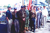 history06 > Veteran's of the Battle of the Bulge (VBOB)
Chapter #53 - Southern Arizona members
Veteran's Day Parade - November 11, 2006.

Names are Left to Right
and units they were in during 
The Battle of the Bulge:

HARPER COLEMAN;
4th Inf. Div, 8th Reg., 2nd Bat., Co H.

EARL HARTZ;
30th Inf. Div., 120th Reg., 3rd Bat., Co K

GEORGE McGEE;
109th Evacuation Hospital, 3rd Army

JOHN SWETT;
106th Inf. Div., 423 Inf. Reg., Co H (POW)

BERNIE MEYER;
99th Inf. Div., 324th Engr. Combat Bat.

BUCK BLOOMER;
28th Inf. Div., 112 Reg.

HERMAN VAN De BOGART;
106th Inf. Div., 424 Inf. Reg., Co A

EUGENE PFLUGHAUPT;
30th Inf. Div.,120th Inf. Reg.,2nd Bn,Co G 



For info on 87th Infantry Division Association:
http://www.87thinfantrydivision.com