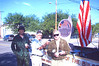 history06 > Veteran's of the Battle of the Bulge (VBOB)
Chapter #53 - Southern Arizona members
Veteran's Day Parade - November 11, 2006.

Proud participants standing next to their float of the Replica of the 
Arizona VBOB Monument 
Left to Right:

JOHN SWETT;
106th Inf. Div., 423 Inf. Reg., Co H (POW)

BUCK BLOOMER
28th Inf. Div., 112th Reg.

LEROY ELLIOT;
17th ABND, 155th AA Bn.

For info on 87th Infantry Division Association:
http://www.87thinfantrydivision.com