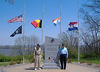 history06 > Today we went to Jefferson Barracks Park - St. Louis, MO.
We sat on a bench overlooking the Mississippi River and ate our lunch.

We met 3 wonderful Veterans who were at the Battle of the Bulge Monument
that is located by this beautiful overlook of the river.

We listened to many interesting stories from them about their time in the war, 
and thanked them for their service.

As is with every Veteran we seem to meet - we also discussed many other topics - 
asking them many questions about life, how they have endured many hardships, 
and still came through emotionally and have such a zest for everyday things..

We paused for a moment of prayer for all the families of Virginia Tech - 
noting the flags in the park at the Battle of the Bulge monument were half mast 
in mourning for them.

This gallery is for all at Virginia Tech who are going through hard times, sadness, or emotional duress.
You are forever changed, but know many have you in our thoughts and prayers,
and we hope for comfort and peace in your heart in the days ahead..

Sincerely,
Mike and Debbie Henderson, Mike Amelung and 
The Veterans of WWII - Battle of the Bulge, 
And Veterans of the 87th Infantry Division

April - 2007

Left:
William "Bill" B. Vogel;
77th A.A.A.

Right:
Phillip W. McKnight;
82nd Airborne 
505th Paratroopers
325th Gliders
82nd Airborne WWII Historian
