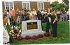 HYANNIS, CAPE COD - MASSACHUSETTS -        BATTLE OF THE BULGE MONUMENT  DEDICATION : Dedicated by the Veterans of the Battle of the Bulge at the Sept. 1996 VBOB reunion at Hyannis, Cape Cod Massachusetts. 

The monument is on the Town common at the east end of Main Street. 

The Monument was donated by Mr.  De Christopher of the
DeChristopher Monument Works of Philadelphia. 

Stanley Wojtusik was acting President at the time and chairman of the Reunion. 

There were over 400 in attendance!

Mr. John McAuliffe; M-347 - contributed most of the pictures in this gallery as well as all the others on this site.
He is most interested in anyone's comments, memories, or general thoughts.
Just click "comment" at bottom left of this gallery page.

Also 
For info on 87th Infantry Division Association:
http://www.87thinfantrydivision.com