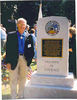 history06 > QUINCY, MASSACHUSETTS
at TOWN HALL GREEN 
Battle of the Bulge monument dedication 
September 7, 2003. 

Standing here next to the monument,
George L. Watson
M-346, 87th Inf. Div.

http://www.87thinfantrydivision.com